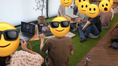 対面活動の様子